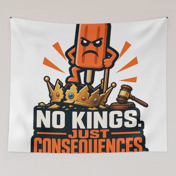 Item preview, No Kings. Just Consequences. designed and sold by Angry Creamsicle.