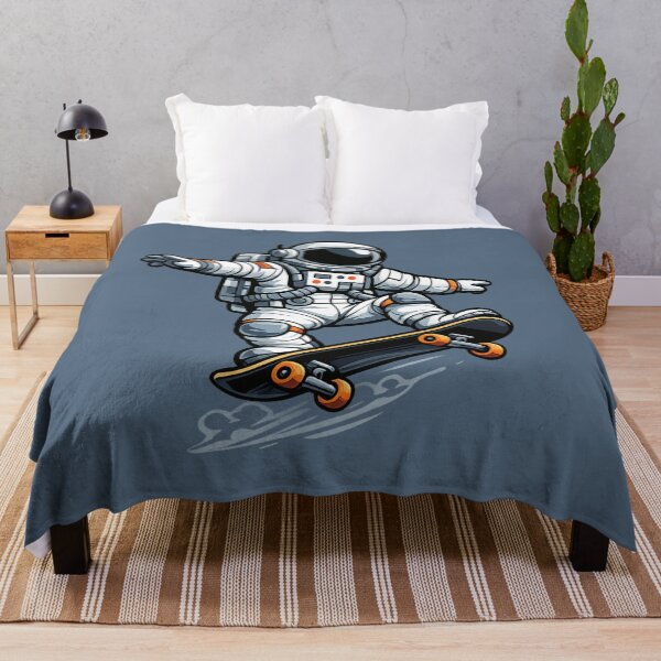 Item preview, Astronaut Skateboarding designed and sold by BROHLine Studio.