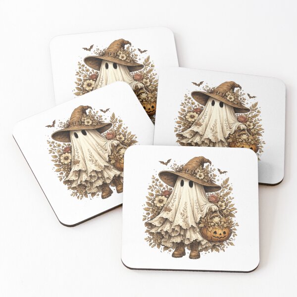 Item preview, Halloween-Floral-Ghost designed and sold by afr-saad.