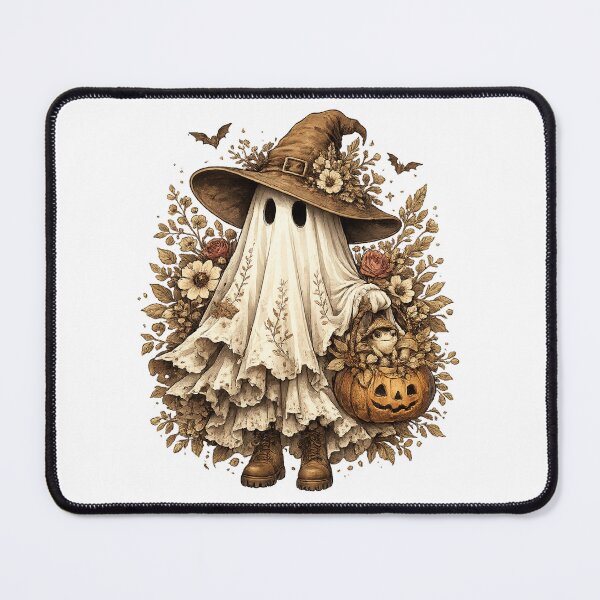 Item preview, Halloween-Floral-Ghost designed and sold by afr-saad.
