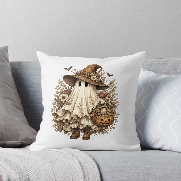 Item preview, Halloween-Floral-Ghost designed and sold by afr-saad.