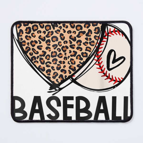Item preview, Baseball Mom Softball Mom Leopard Heart Mother Day Womens designed and sold by Ikooblooks.