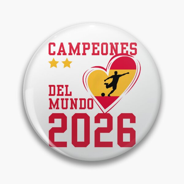 Item preview, Campeones del Mundo 2026 – Spain World Champions Soccer European Football Design designed and sold by lagunaklein.