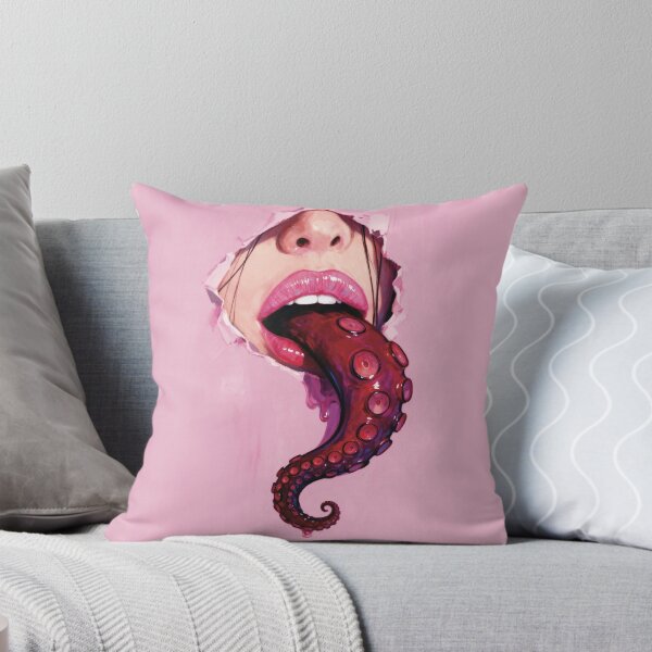 Item preview, Deep Within Surreal Tentacle Pop Art Illustration designed and sold by ModriArt.