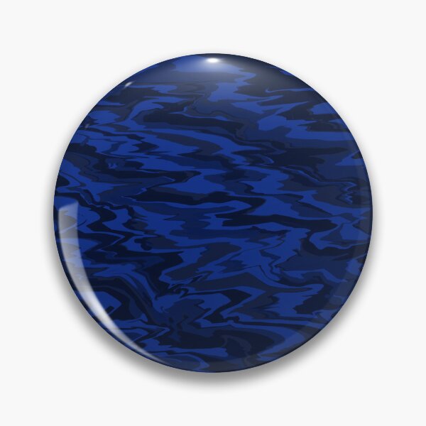 Item preview, Dark Royal Blue Wavy Liquid Pattern designed and sold by CamilasPrints.
