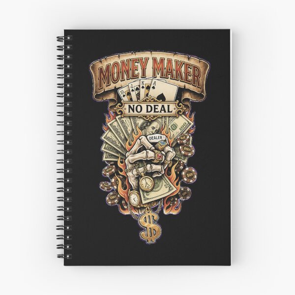 Item preview, No Deal Money Maker Poker Shirt – Vintage Texas Holdem Casino Graphic Tee designed and sold by New Texas Republic.