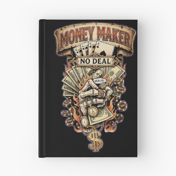 Item preview, No Deal Money Maker Poker Shirt – Vintage Texas Holdem Casino Graphic Tee designed and sold by New Texas Republic.