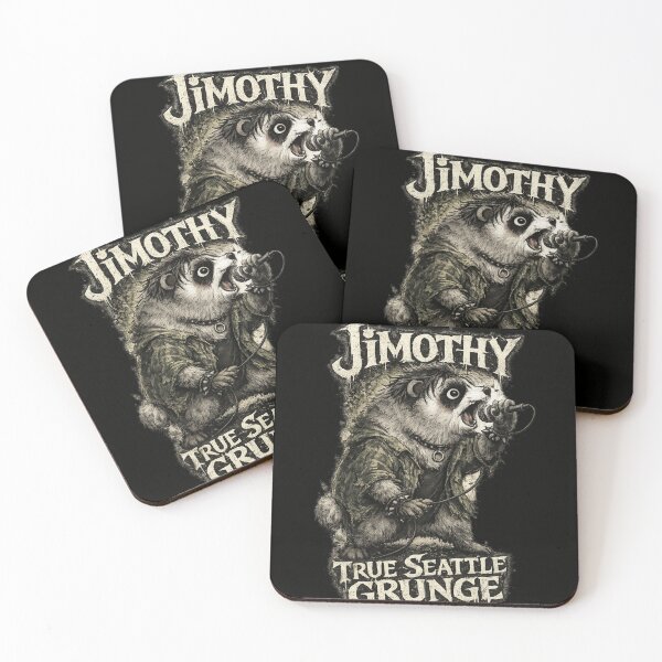 Item preview, Jimothy the Raccoon True Seattle Grunge designed and sold by ttuniques.