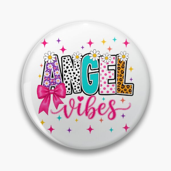 Item preview, Angel Vibes Coquette Pink Bow Daisy Sparkle Graphic designed and sold by ShopUniverse.