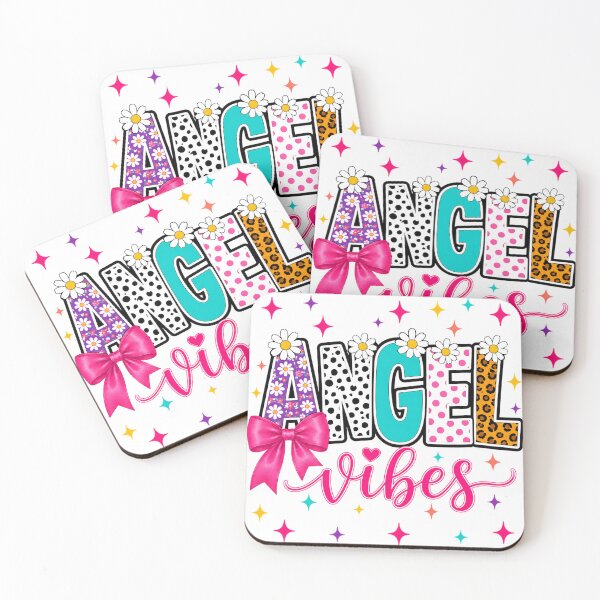 Item preview, Angel Vibes Coquette Pink Bow Daisy Sparkle Graphic designed and sold by ShopUniverse.
