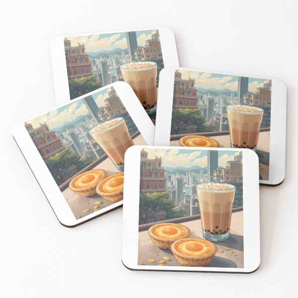 Item preview, Hong Kong Special food egg tarts with milk tea designed and sold by HOPELIFE8888.