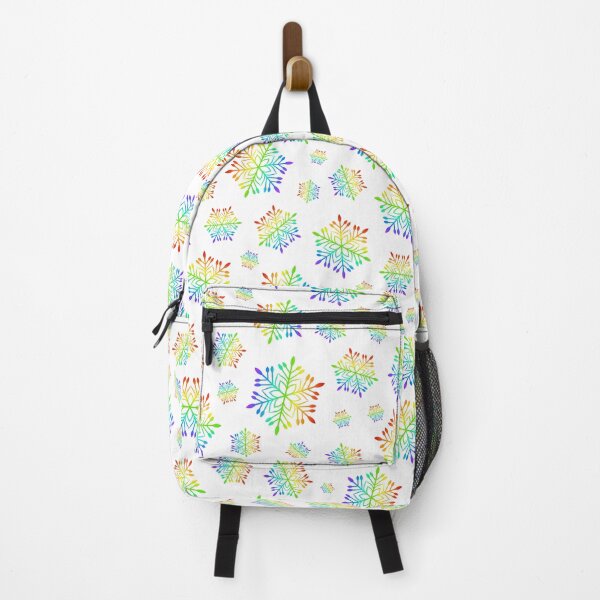 Item preview, Bright Winter Rainbow Snowflakes designed and sold by GraffiTimi.