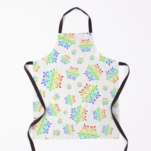 Item preview, Bright Winter Rainbow Snowflakes designed and sold by GraffiTimi.
