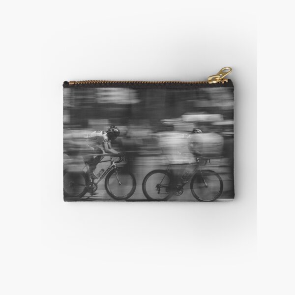 Item preview, Time lapse bycycling racing black and white photograph designed and sold by Astrid Arkhangelsky.