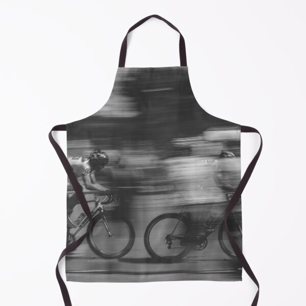 Item preview, Time lapse bycycling racing black and white photograph designed and sold by Astrid Arkhangelsky.