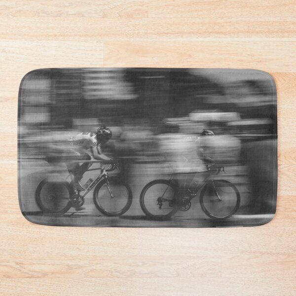 Item preview, Time lapse bycycling racing black and white photograph designed and sold by Astrid Arkhangelsky.