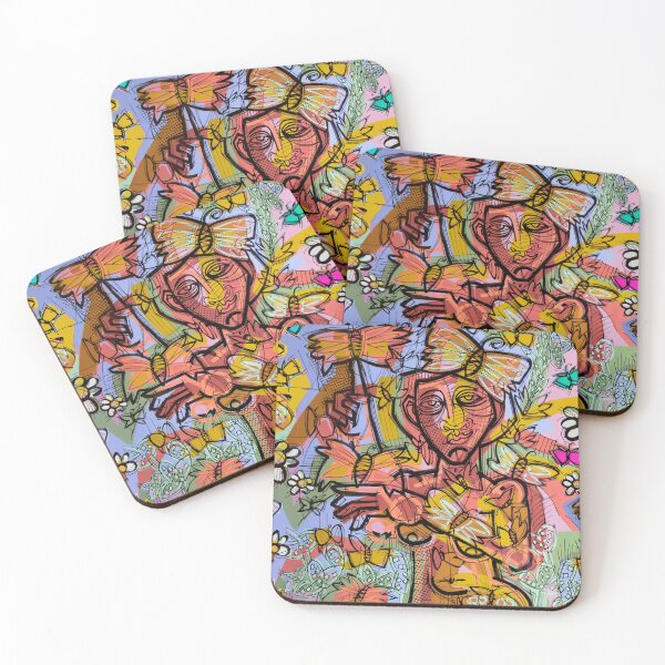 Item preview, THE BUTTERFLY GIRL designed and sold by supernikol.