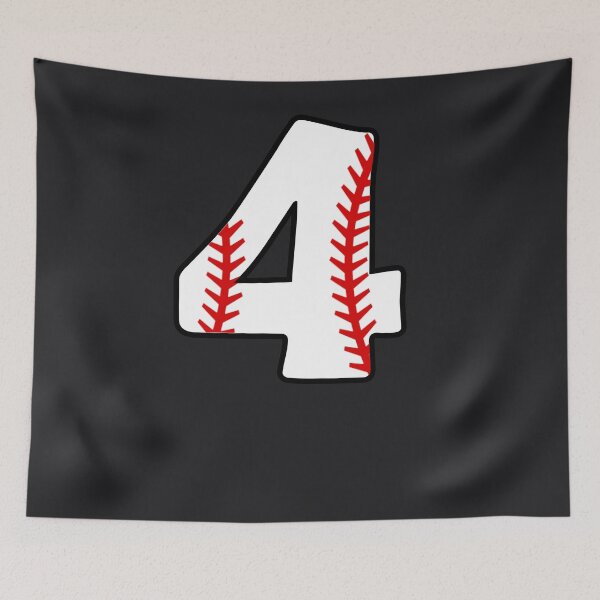 Item preview, Number 4 Baseball #4 designed and sold by melsens.