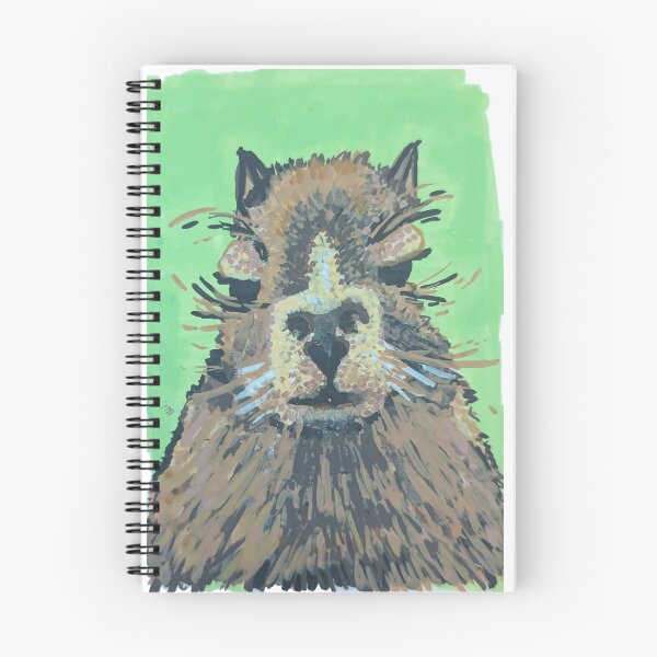 Item preview, Capybara- Acrylic Painting designed and sold by pastichedesign.