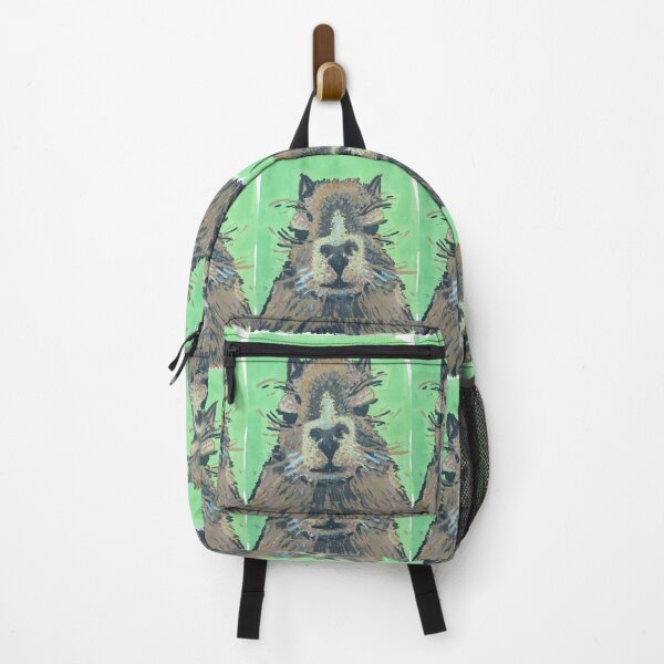 Item preview, Capybara- Acrylic Painting designed and sold by pastichedesign.