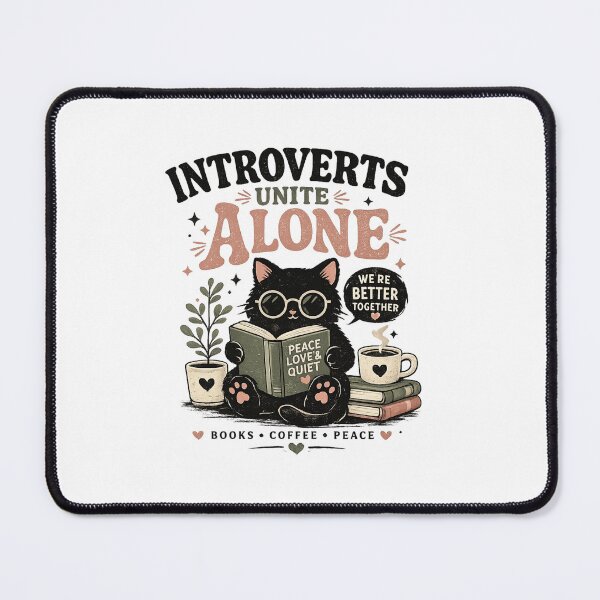 Item preview, Introverts Unite Alone designed and sold by Chiknook.