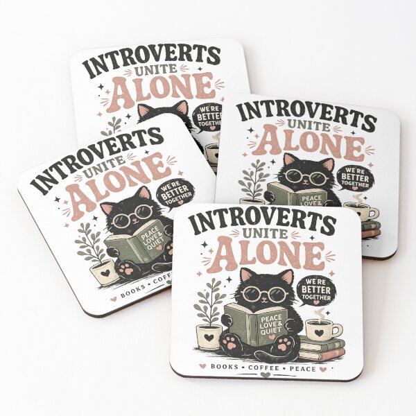 Item preview, Introverts Unite Alone designed and sold by Chiknook.