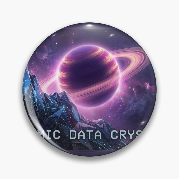 Item preview, Cyberpunk themed Cosmic Data Crystal Concept Fan art designed and sold by VoidBearer03.