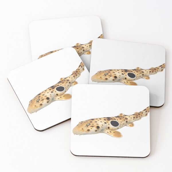 Item preview, Epaulette Shark — Painted Reef Shark Portrait designed and sold by Jaruart.