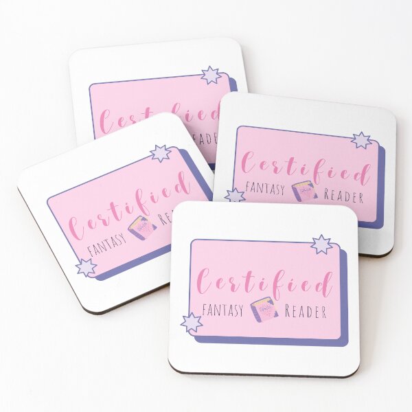 Item preview, Certified Fantasy Reader | Bookish designed and sold by Nyxander's Bookish Catalogue.