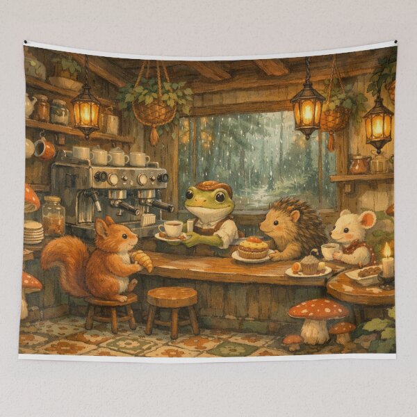 Item preview, The Frog Café designed and sold by H A R L E I G H .