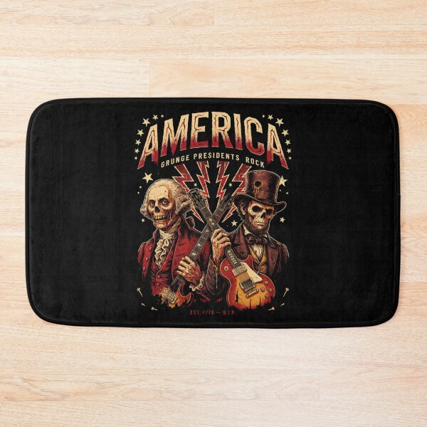 Item preview, Presidents Rock Washington Lincoln Guitar America 250 Years v11 designed and sold by DarylWelsh2024.