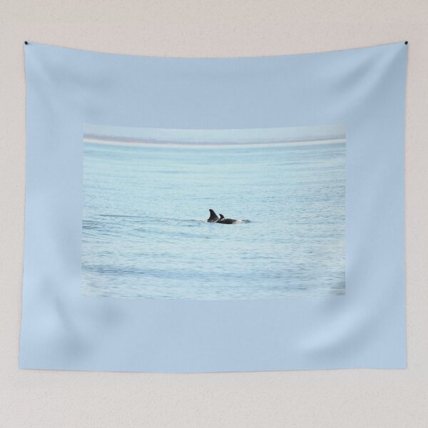 Item preview, Dolphins Swimming in the Ocean designed and sold by eddiebarronshop.