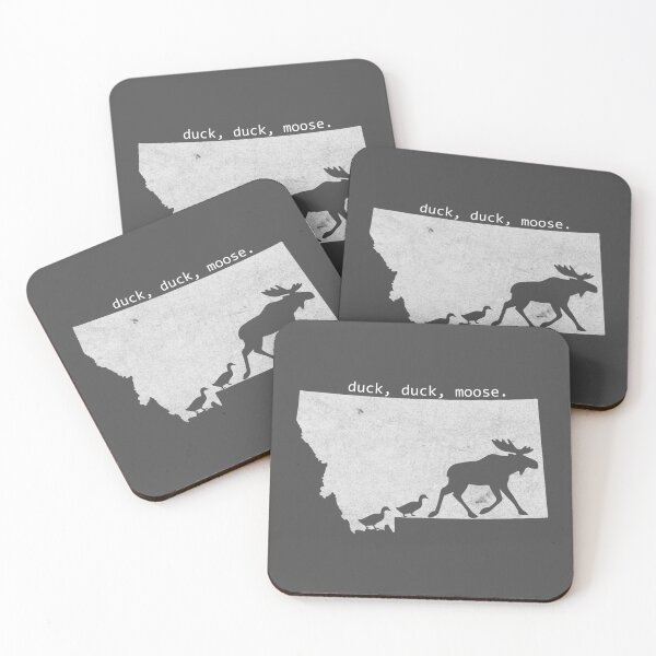 Item preview, Duck, Duck, Moose (light distressed design) designed and sold by DougCustomMade.