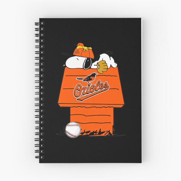 Item preview, Snoopy Sleepy Baseball Fan Orange Logo  designed and sold by ElectricSigil.