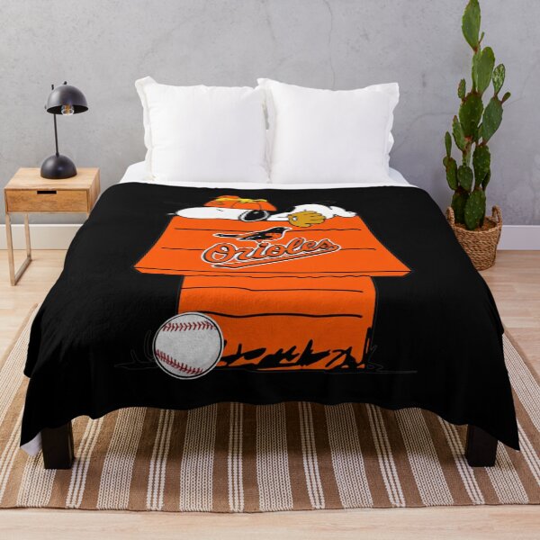 Item preview, Snoopy Sleepy Baseball Fan Orange Logo designed and sold by ElectricSigil.