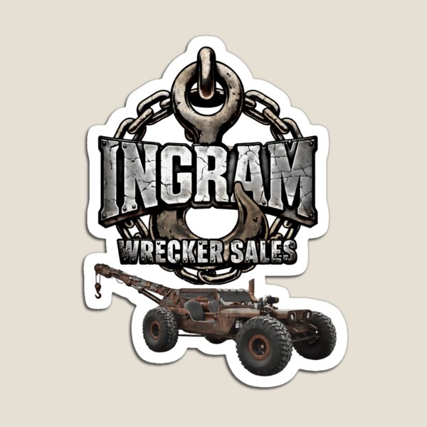 Item preview, INGRAM WRECKER SALES - RATROD designed and sold by Pickle Wicked Designs.