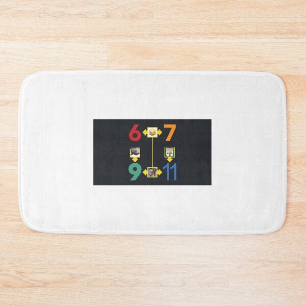 Item preview, 6 to 7, 9 to 11 Meme designed and sold by VoidBearer03.