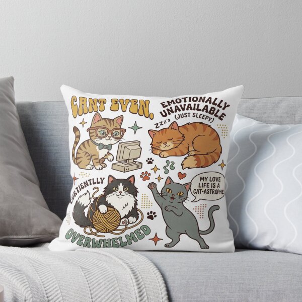 Item preview, Funny Retro Cat Meme Vintage Aesthetic 90s Style Sarcastic Cat Lover designed and sold by Bangcen.