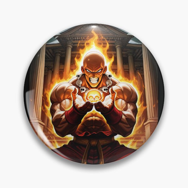 Item preview, Fantasy - Warrior Monk, Demonic Asian Martial Figure designed and sold by Zone--Gaming.