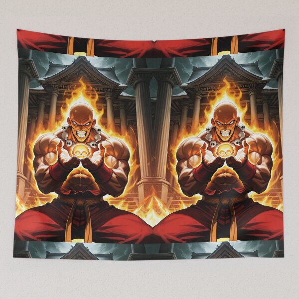 Item preview, Fantasy - Warrior Monk, Demonic Asian Martial Figure designed and sold by Zone--Gaming.