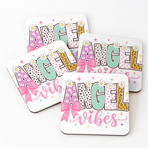 Item preview, Angel Vibes Coquette Pink Bow Daisy Design designed and sold by ShopUniverse.