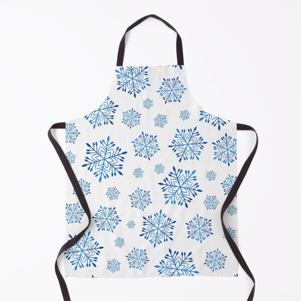 Item preview, Blue Snowflakes Winter Pattern designed and sold by GraffiTimi.