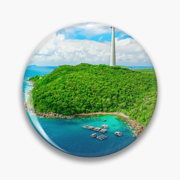 Item preview, Cable Car Above Turquoise Bays Phu Quoc Island Vietnam designed and sold by Jomsunshine.