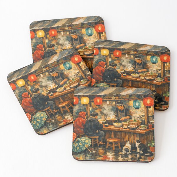 Item preview, Ramen Rainy Night designed and sold by H A R L E I G H .