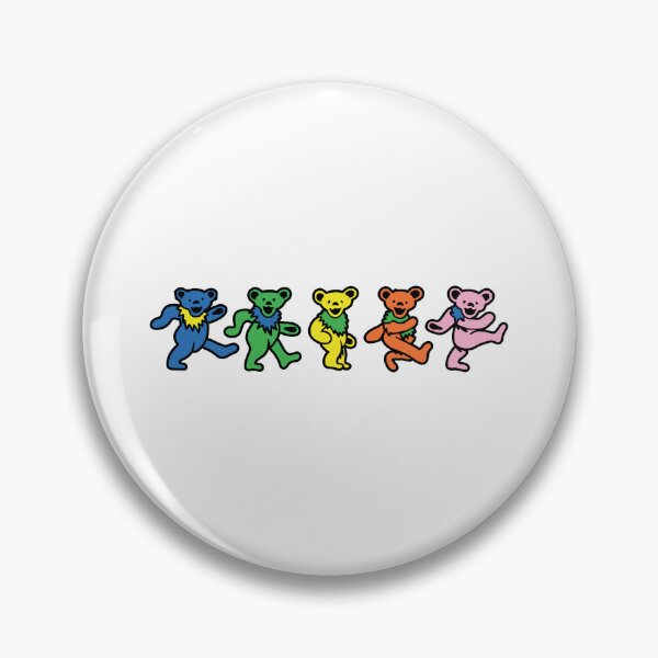 Item preview, Grateful Dead Classic Rainbow Dancing Bears designed and sold by virkali77.