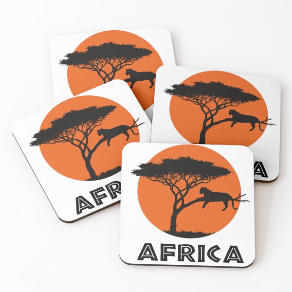 Item preview, Classic Africa | Tree Panther at Dusk designed and sold by MammothArt.