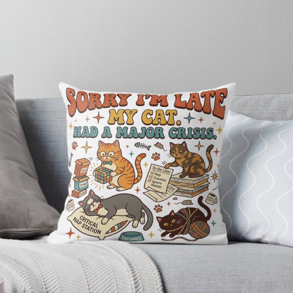 Item preview, Funny Retro Vintage Cat Meme Aesthetic Graphic designed and sold by Bangcen.