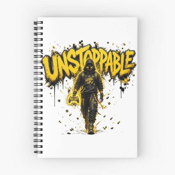 Item preview, UNSTOPPABLE Gaming Sticker | Neon Esports Streetwear Graphic Design designed and sold by Stylestickers55.