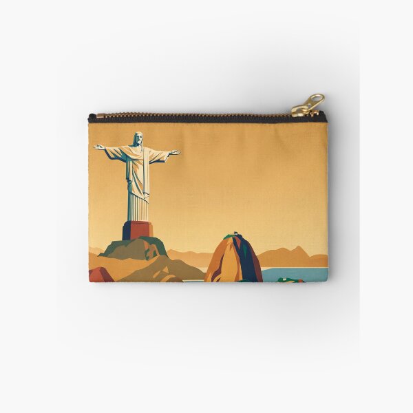 Item preview, Rio de Janeiro Brazil Vintage Travel Poster designed and sold by Bomax121.
