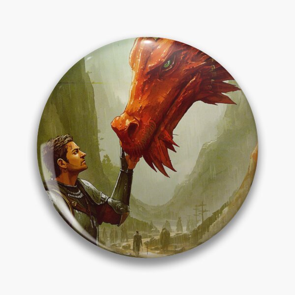 Item preview, Knight and Red Dragon Fantasy Art | Medieval Mythical Creature T-Shirt designed and sold by Wirath Shop.